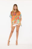 651 orange kaftan