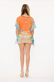 651 orange kaftan
