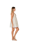 C-2248 Ivory Cotton Mini Dress.