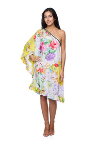 1221-Y One Shoulder short Dress – Ranee's 1221-Y One Shoulder short Dress – Ranee's