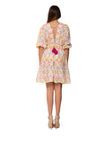 Pastel Bohemian Mini Dress-26658