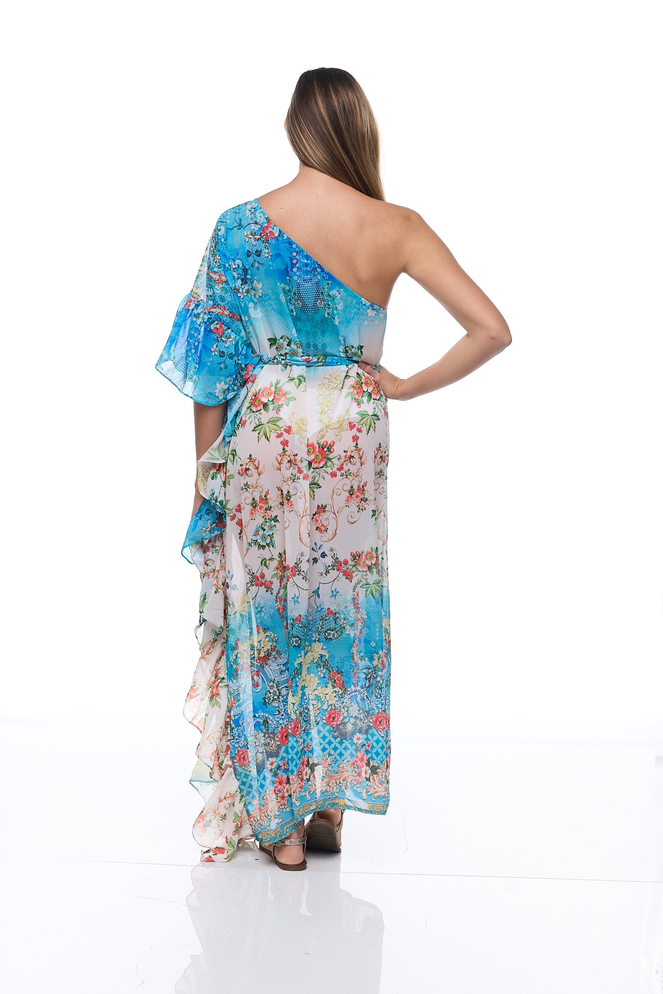731 RUFFLE One Shoulder Dress – Ranee's