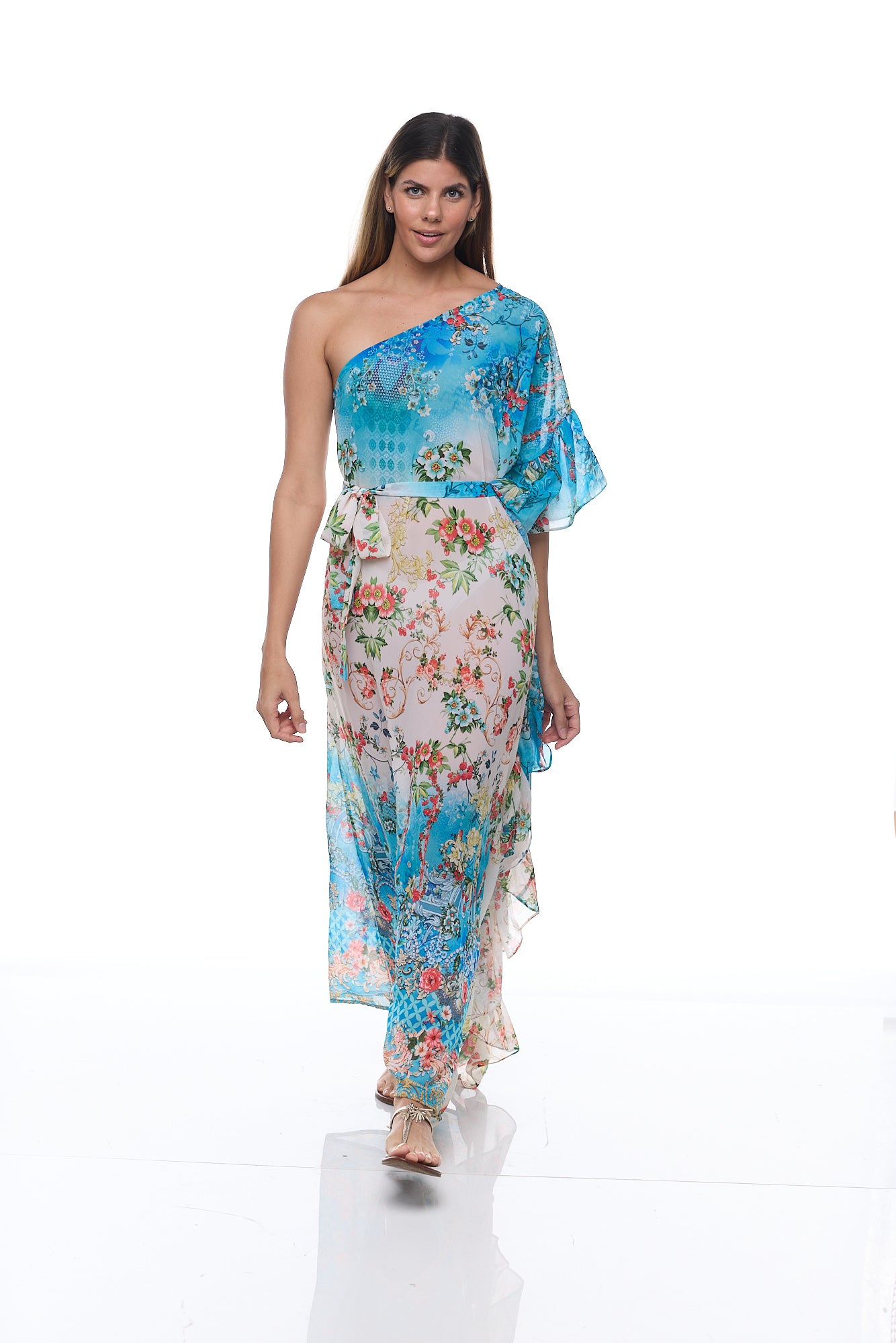 731 RUFFLE One Shoulder Dress 731 RUFFLE One Shoulder Dress