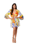 Mediterranean Mykonos Resort Mini Dress – AKC-31812