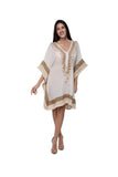 Ivory short kaftan c-1554 2026 collection