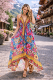 660 sunflower halter dress