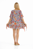 Printed cotton kaftan