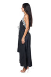 M-169 embellished long HALTER Ranee's