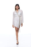 sd-157 embellished short robe Ranee's