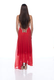 sd-162 embellished long halter dress Ranee's