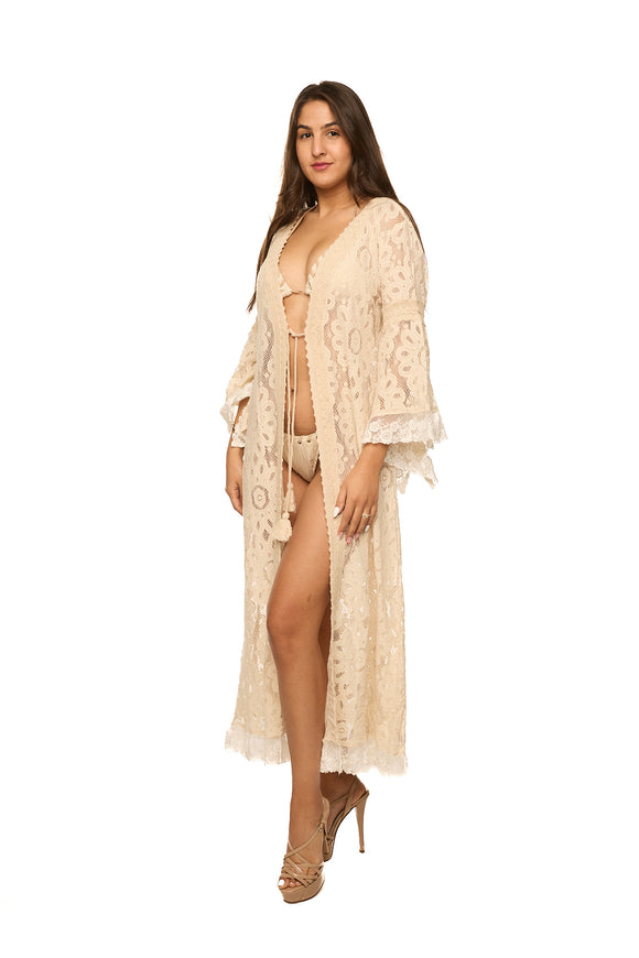 c-1594 ivory Robe lace 2025 ranee's collection