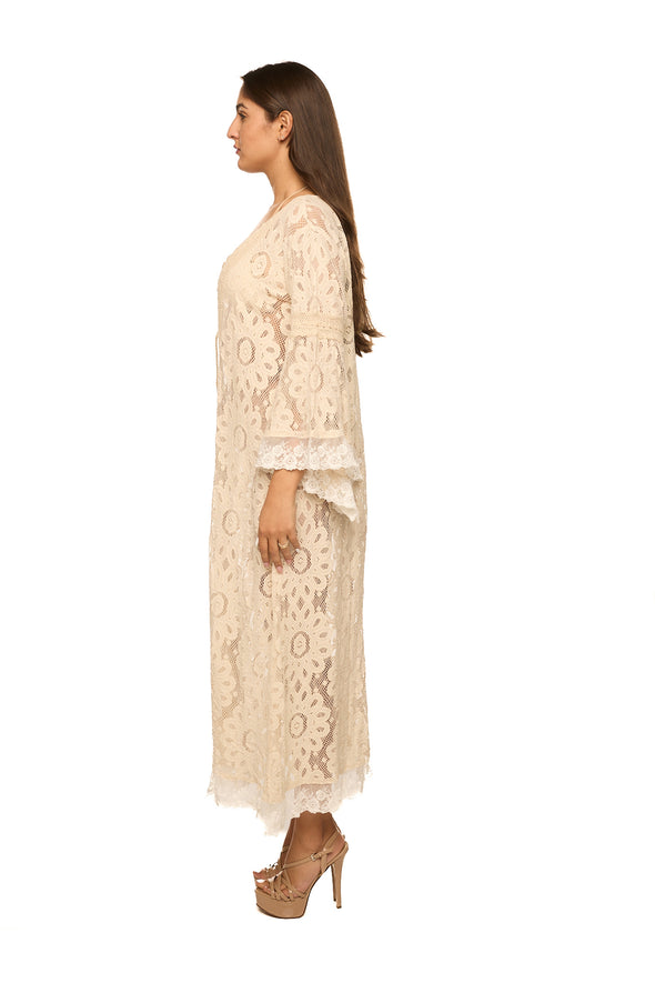 c-1594 ivory Robe lace 2025 ranee's collection