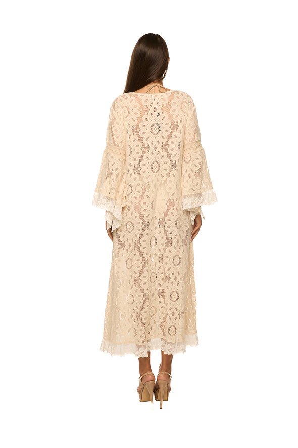 c-1594 ivory Robe lace 2025 ranee's collection