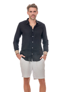 101 linen men shirts solid colors