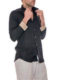 101 linen men shirts solid colors