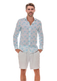 108 linen men shirts resort palms collection