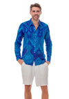 111 cotton-linen blend men shirts