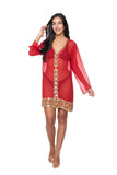 sd-161 embellished short tunic Ranee's