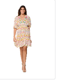 Floral Mediterranean Resort Dress-26458