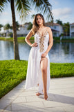 Embellished Roman goddess - pink
