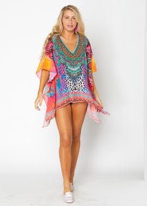 Multicolor kaftan