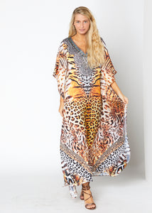 648 long kaftan with crystal