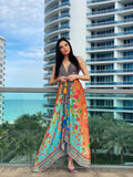 Floral exotic Hawaii dress