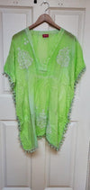 Lime green coverup