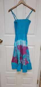 Tie die beach dress