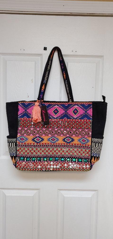 Beach style over size tote