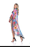 Beautiful sunflower duster, perfect for beach, cruise, or pair it with shorts/jeans!