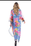 Beautiful sunflower duster, perfect for beach, cruise, or pair it with shorts/jeans!