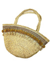 BG-01-1012 Beautiful Jute Tote Bag With Shells