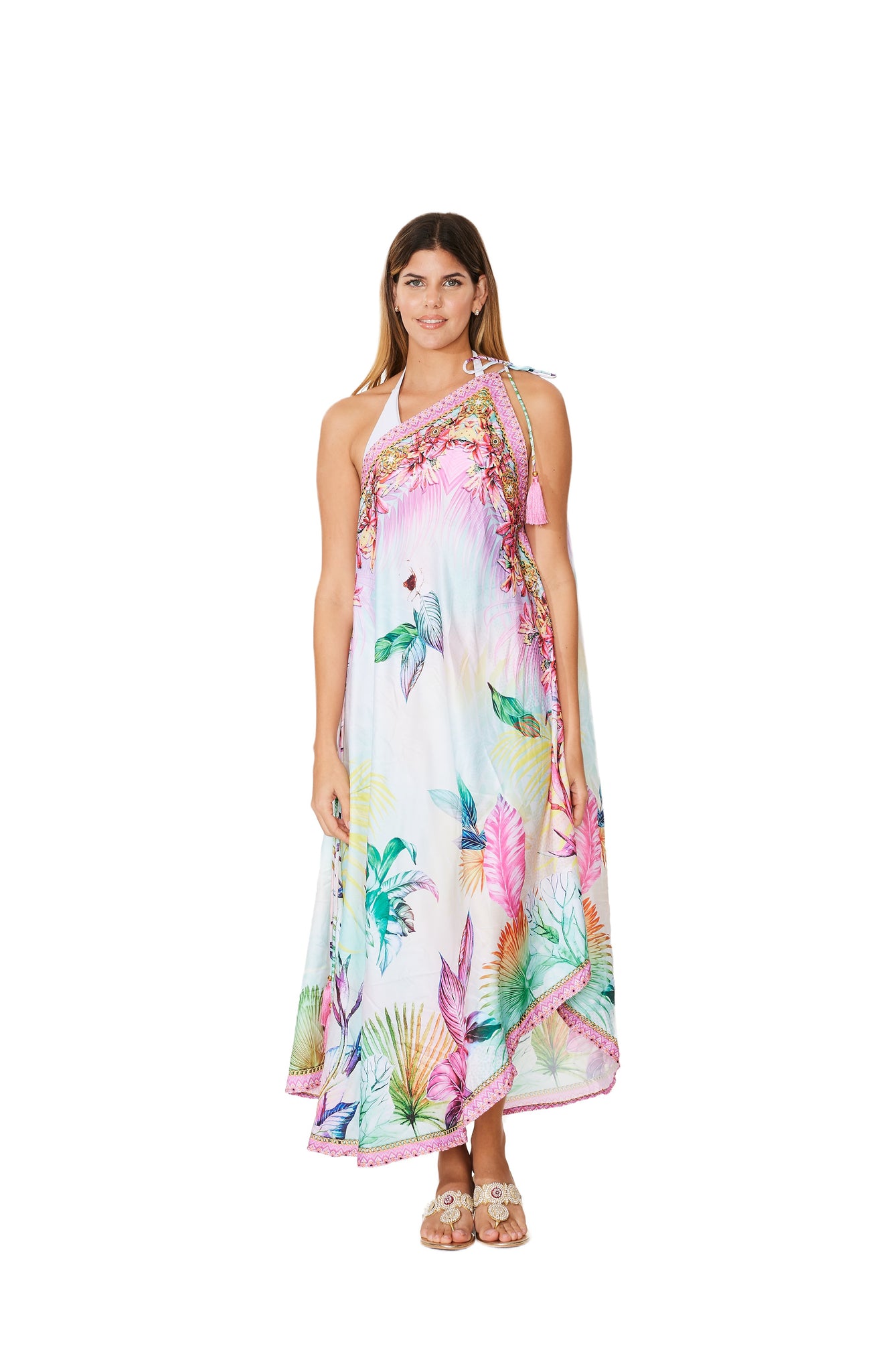 pink greek goddess dress Venus Child Halloween Costume, Size: Medium