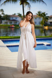 Embellished Roman goddess - pink