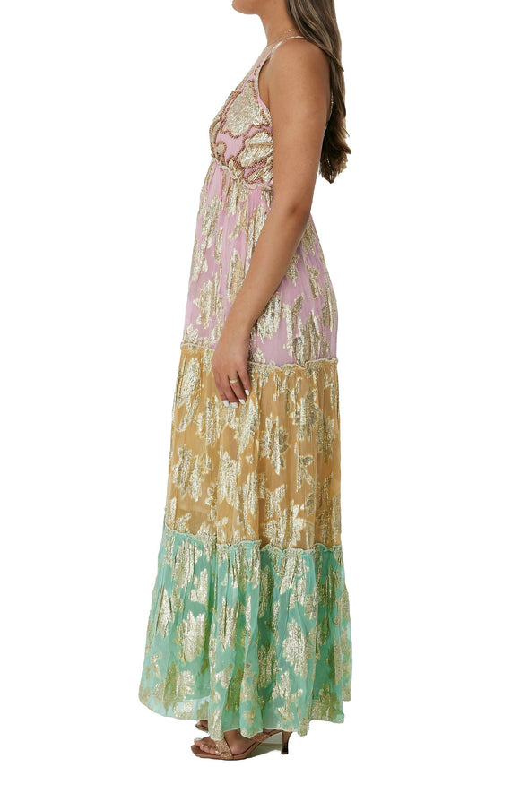 2023 collection -Tricolor Dazzle Dress - NEW ARRIVAL