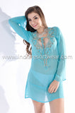 TUNIC TOP AQUA