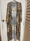 Tiger Kimono coverup