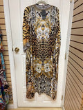 Tiger Kimono coverup