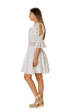 #2650 Beautiful Lace White Cotton Dress - NEW ARRIVAL