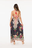 684 Floral print hawaii dress - BACK IN STOCK