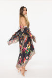 684 Floral print hawaii dress - BACK IN STOCK