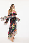 684 Floral print hawaii dress - BACK IN STOCK