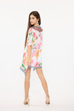 694 white short kaftan