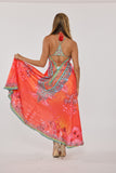 678 pink Hawaii dress,