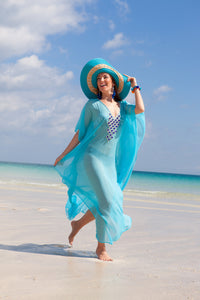 Vibrant Gem Stone Kaftan preorder