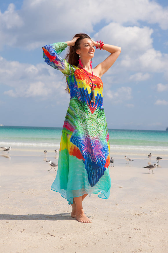 One shoulder Sleeve Maxi PREORDER