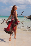 High Low Silk Dress
