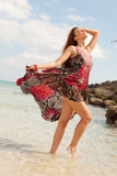 High Low Silk Dress
