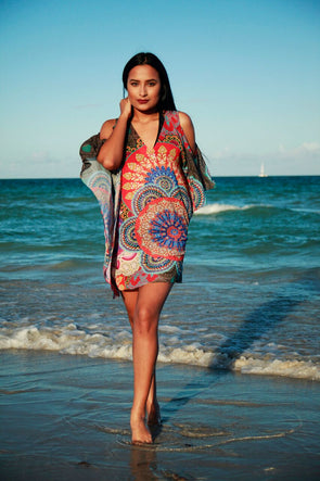 Short Mandala Kaftan- Temporary out of stock!